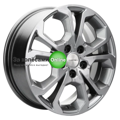 Khomen Wheels KHW1711 (Haval F7/F7x) 6,5x17/5x114,3 ET40 D64,1 Gray