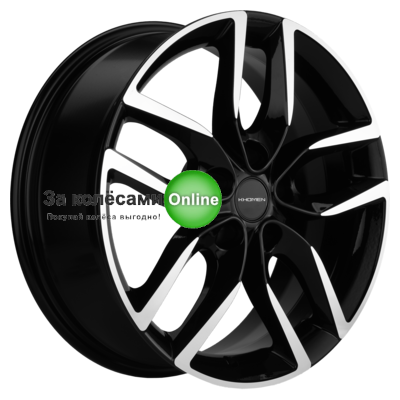 Khomen Wheels KHW1708 (Mazda3/CX30) 6,5x17/5x114,3 ET45 D67,1 Black-FP