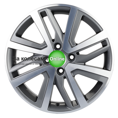 Khomen Wheels KHW1609 (Stepway) 6x16/4x100 ET37 D60,1 Gray-FP