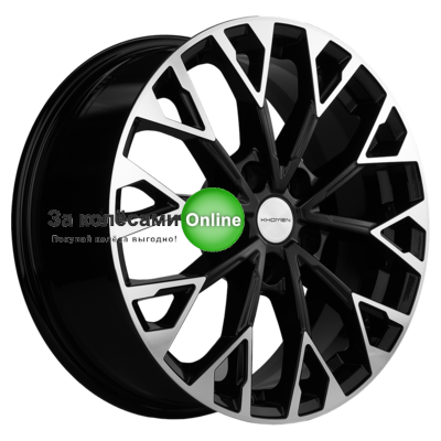 Khomen Wheels KHW1718 (GAC GS4) 7x17/5x108 ET49 D59,5 Black-FP