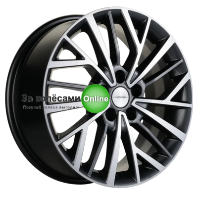 Khomen Wheels KHW1717 (Changan/Geely/Lexus/Toyota) 7x17/5x114,3 ET45 D60,1 Gray-FP