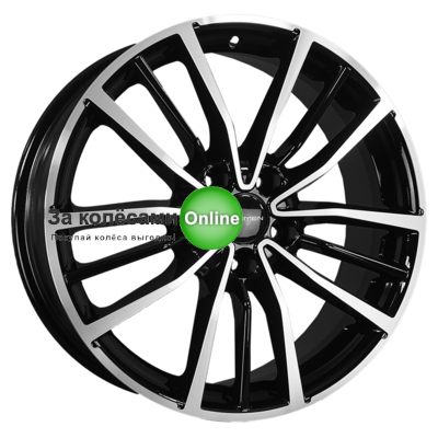 Khomen Wheels KHW1812 (Mazda CX-5/Kia Seltos) 7x18/5x114,3 ET45 D67,1 Black-FP