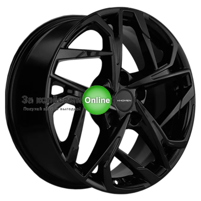 Khomen Wheels KHW1716 (Hyundai Elantra) 7x17/5x114,3 ET49 D67,1 Black