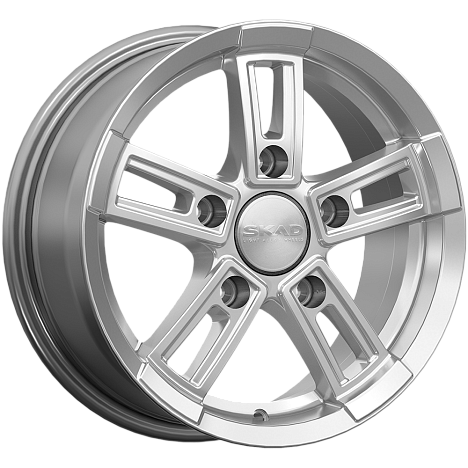 Скад Тор 6.5x15/5x139.7 D98.5 ET40 Серебристый