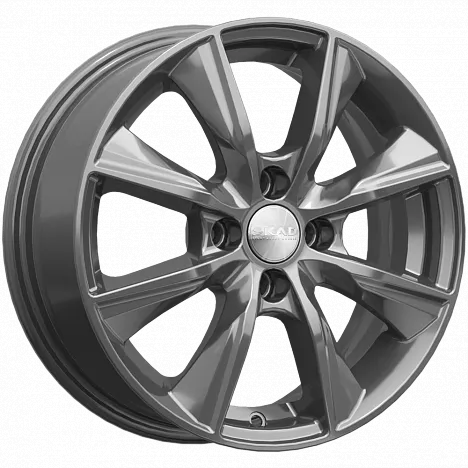 Скад Порту 6x15/4x100 D67.1 ET40 Темно-серый цвет с перламутровыми оттенками