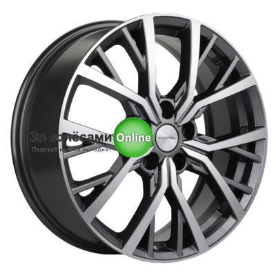 Khomen Wheels KHW1806 (Changan/Geely/Lexus/Suzuki/Toyota) 7x18/5x114,3 ET45 D60,1 Gray-FP