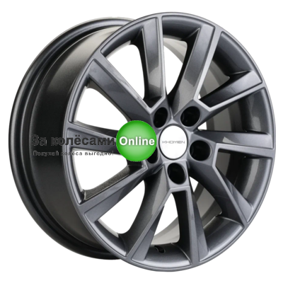 Khomen Wheels KHW1507 (Aveo) 6x15/5x105 ET39 D56,6 Gray