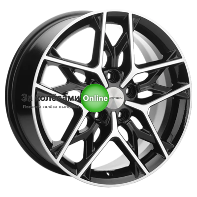 Khomen Wheels KHW1709 (Ceed) 7x17/5x114,3 ET53 D67,1 Black-FP