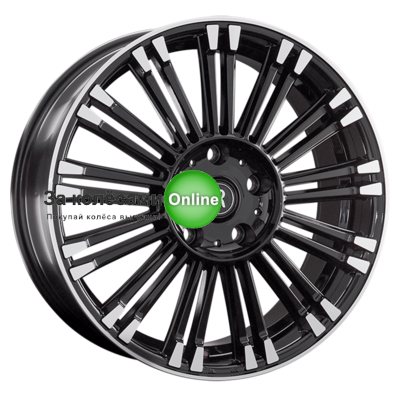 Replay BYD3 9,5x22/5x120 ET41 D72,6 BKF (конус, C570)