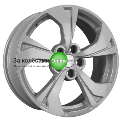 Khomen Wheels KHW1718 (Changan/Geely/Lexus/Toyota) 7x17/5x114,3 ET45 D60,1 F-Silver