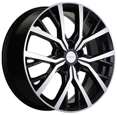 Khomen Wheels KHW1806 7x18/5x114.3 D67.1 ET48 Black-FP