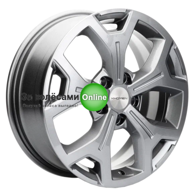 Khomen Wheels KHW1710 (Chery Tiggo/Tiggo 7 Pro) 6,5x17/5x108 ET33 D60,1 Gray