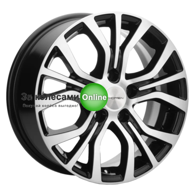 Khomen Wheels KHW1608 (Huyndai/Kia) 6,5x16/5x114,3 ET43 D67,1 Black-FP