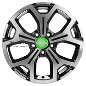 Khomen Wheels KHW1710 (Focus) 6,5x17/5x108 ET50 D63,3 Black-FP
