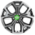 Колесный диск Khomen Wheels KHW1710 (Focus) 6,5x17/5x108 ET50 D63,3 Black-FP купить в Самаре фото №1