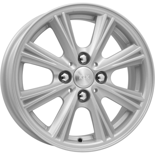 Колесный диск K&K Аттика 5.5x14/4x98 D58.5 ET35 Сильвер F купить в Самаре фото №1