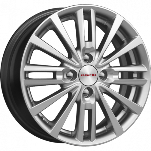 Колесный диск K&K Модена 6x15/4x100 D54.1 ET48 Сильвер SK купить в Самаре фото №1