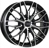 Neo 576 6x15/4x98 D58.6 ET35 Глянцевый черный с полированной лицевой частью