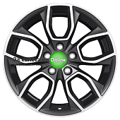 Khomen Wheels KHW1713 (Ford C-Max) 7x17/5x108 ET50 D63,35 Black-FP