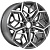 KDW KD1710 7x17/5x114.3 D66.1 ET50 Темно-серый с полированной лицевой частью