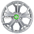 Khomen Wheels KHW1715 (Changan/Geely/Lexus/Toyota) 7x17/5x114,3 ET45 D60,1 F-Silver-FP