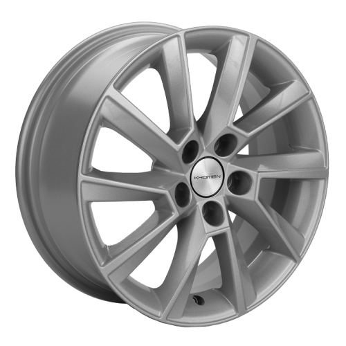 Колесный диск Khomen Wheels KHW1507 6x15/5x100 D57.1 ET38 F-Silver купить в Самаре фото №1
