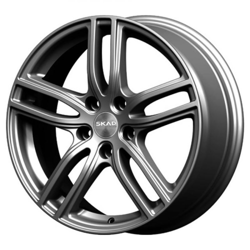 Колесный диск Скад Брайтон 7x17/5x114.3 D67.1 ET48.5 Темно-серый цвет с перламутровыми оттенками купить в Самаре фото №1