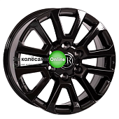 FR Replica TY182 (TY5040) 7,5x18/6x139,7 ET25 D106,2 Black (№15)