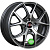Alcasta M52 6x15/4x100 D54.1 ET46 Насыщенный темно-серый полностью полированный