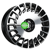 INCH ULF-R24 8x18/5x112 ET40 D66,56 Black Machine Face (ZJH) FlowForming