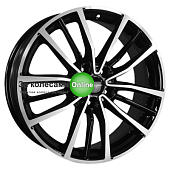 Khomen Wheels KHW1812 (Geely Coolray) 7x18/5x114,3 ET53 D54,1 Black-FP