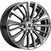 K&K Flanker 6.5x17/4x100 D60.1 ET43 Темно-серебристый