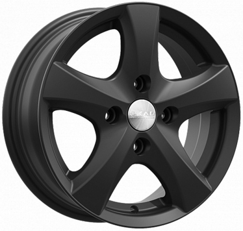 Колесный диск Скад Уран-2 5.5x14/4x98 D58.6 ET35 Черный матовый купить в Самаре фото №1