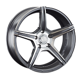 LS 892 8x17/5x114.3 D73.1 ET35 Насыщенный темно-серый полностью полированный