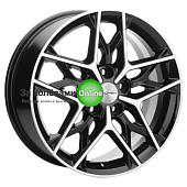 Khomen Wheels KHW1709 (Chery Tiggo 3/Tiggo 3 Pro) 7x17/5x108 ET45 D60,1 Black-FP