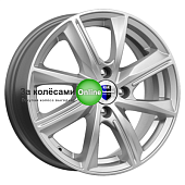 K&K Арнар (КС890) 6x15/4x100 ET35 D67,1 Сильвер