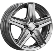 Скад Магнум 5.5x14/4x98 D58.6 ET38 Темно-серый цвет с перламутровыми оттенками