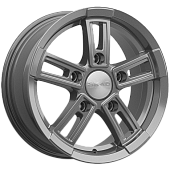 Скад Тор 6.5x15/5x139.7 D98.5 ET40 Темно-серый цвет с перламутровыми оттенками