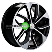 Khomen Wheels KHW1703 (DFM AX 7) 7x17/5x108 ET43 D65,1 Black-FP