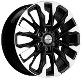 Khomen Wheels KHW2010 8x20/6x139.7 D100.1 ET36 Black-FP