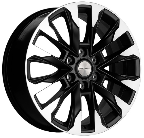 Колесный диск Khomen Wheels KHW2010 8x20/6x139.7 D100.1 ET36 Black-FP купить в Самаре фото №1