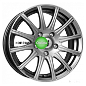 K&K Сиеста (КС477) 5x13/4x100 ET35 D67,1 Дарк платинум