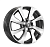 iFree КС893(ZV 16_Vesta) 6x16/4x100 D60.1 ET50 Алмаз Черн
