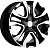 Khomen Wheels KHW1503 6x15/4x100 D54.1 ET46 Black-FP