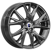 K&K Кайлас 6.5x18/5x114.3 D66.1 ET40 Насыщенный темно-серый полностью полированный