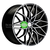 Khomen Wheels KHW1902 (Chery Tiggo 8/8 Pro) 8,5x19/5x108 ET48 D60,1 Black-FP