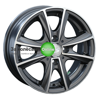 LS 231 7x17/4x100 ET40 D60,1 GMF (Колпак+лого)