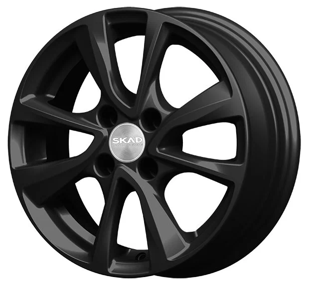 Скад Ницца 5.5x14/4x98 D58.6 ET35 Черный полностью матовый