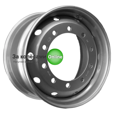 Asterro 10/335/281/135 11,75x22,5/10x335 ET135 D281 M22 Silver (2239D) Передняя ось DAF, SCANIA