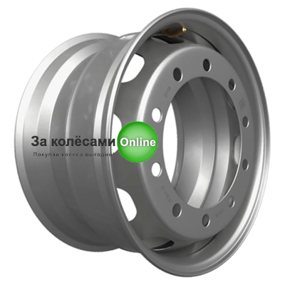 SRW 10/335/281/135 11,75x22,5/10x335 ET135 D281 M22 Silver (8221106) (15,5 мм) Китай, руль 5 000 кг усил.